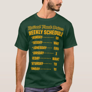 Retired Truck Driver Retirement2426 T-Shirt