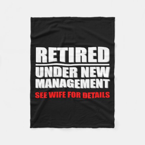 Retired, Under New Management, Funny Retirement Gi