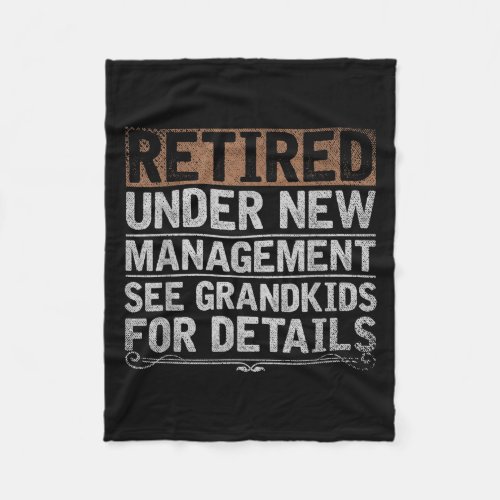 Retired Under New Management See Grandkids Funny R