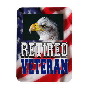 Retired Veteran Magnet