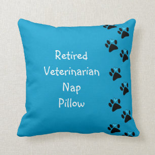 Retired Veterinarian Nap Pillow