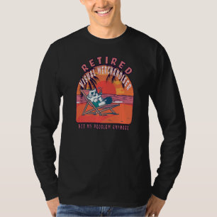 Retired Visual Merchandiser Vintage Retirement T-Shirt