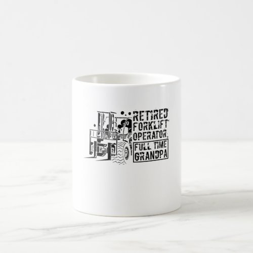 Retired warehouse worker coffee mug
