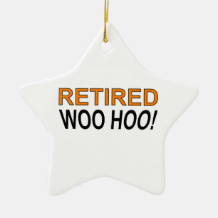 Retired Woo Hoo Ceramic Ornament