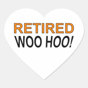 Retired Woo Hoo Heart Sticker