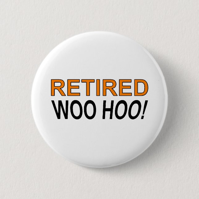 Retired Woo Hoo Pinback Button (Front)