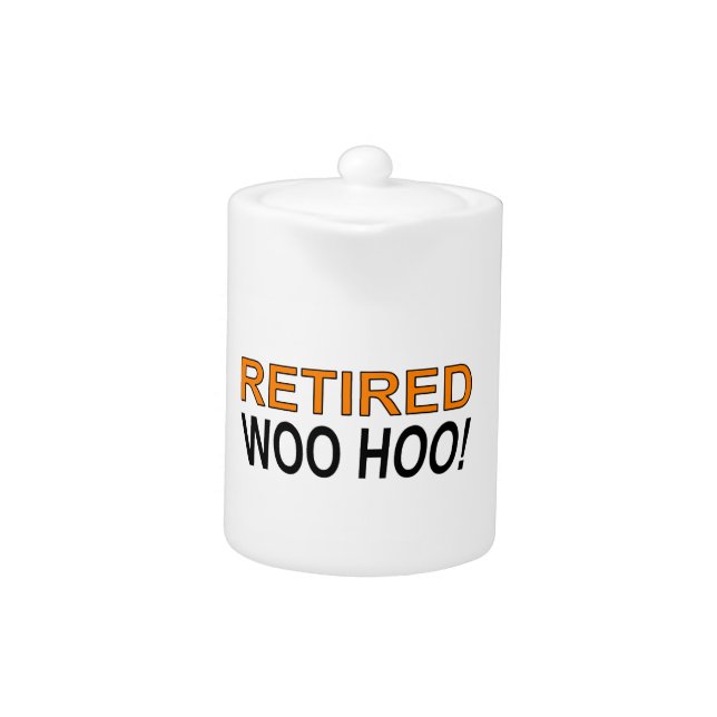 Retired Woo Hoo Teapot (Front)