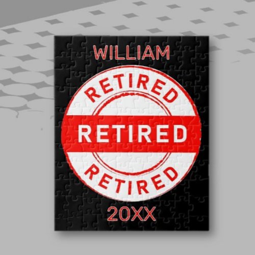 Retiree Fun! Custom Retirement gift