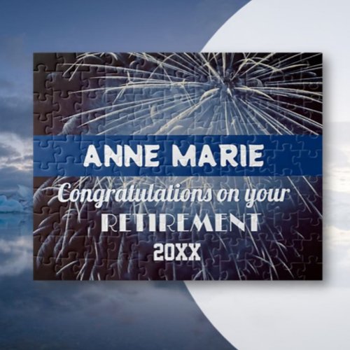 Retiree Gift Custom Retirement Puzzle