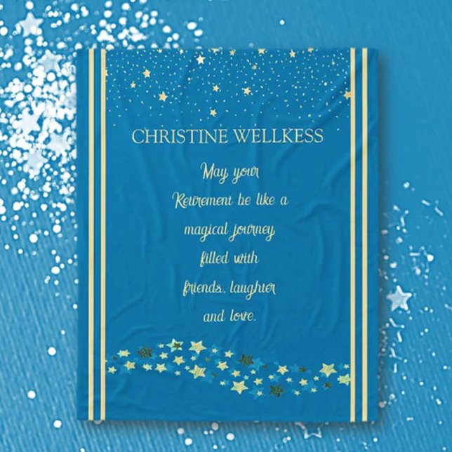 Retiree gift! Unique Retirement blanket (Creator Uploaded)