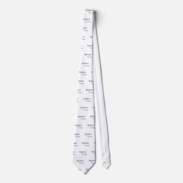 Retiree in Training Neck Tie (Front)