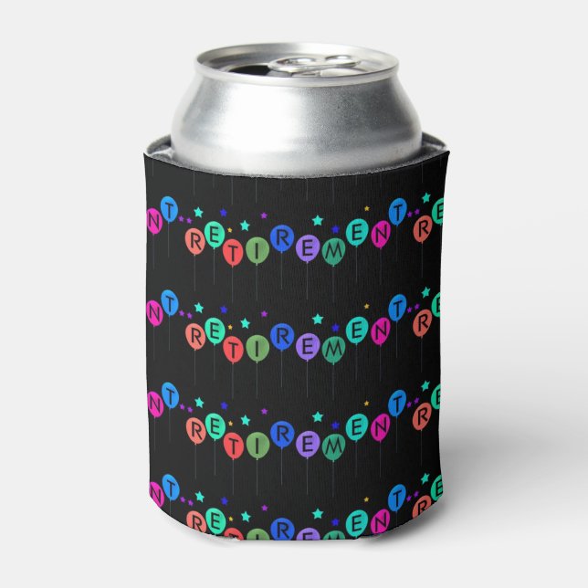 ***RETIREE'S*** CUSTOM CAN COOLER (Can Front)
