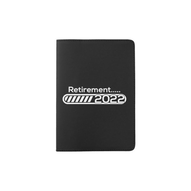 Retirement 2022 passport holder (Front)