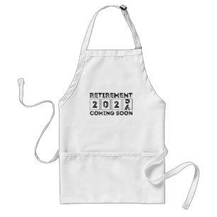 Retirement 2026 Funny Soon to Retire Adult Apron