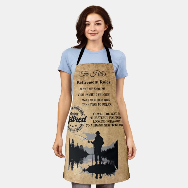 Retirement  apron (Worn)