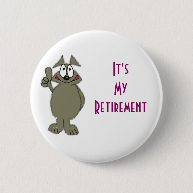 Retirement badge button (Front)