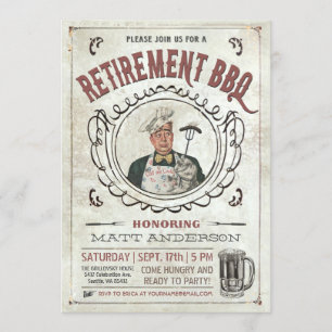 Retirement BBQ Invitations v.3