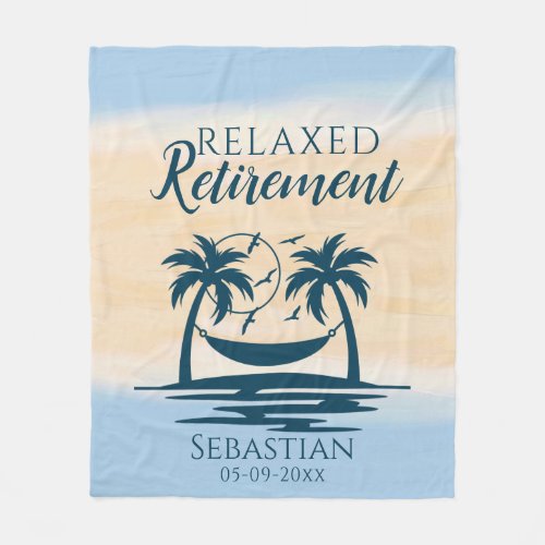 Retirement Beach Hammock Relax