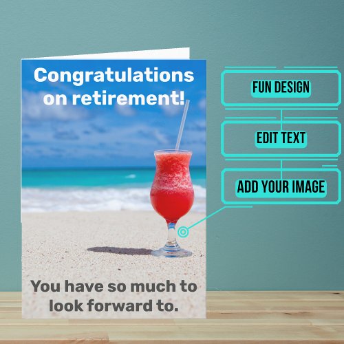 Retirement Best of Life Congratulations Card