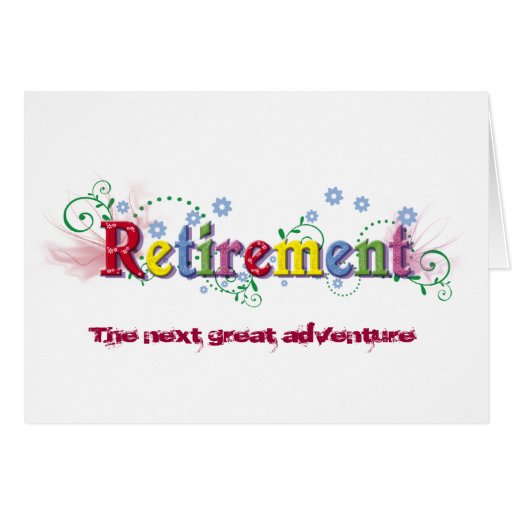 Retirement Bliss Card | Zazzle