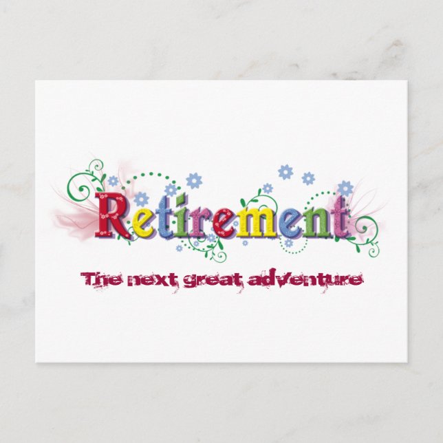 Retirement Bliss Postcard (Front)