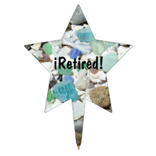 Retirement cake picks iRetired cake Topper