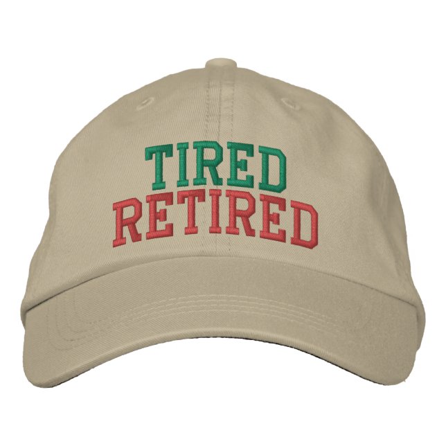 Retirement Cap by SRF (Front)