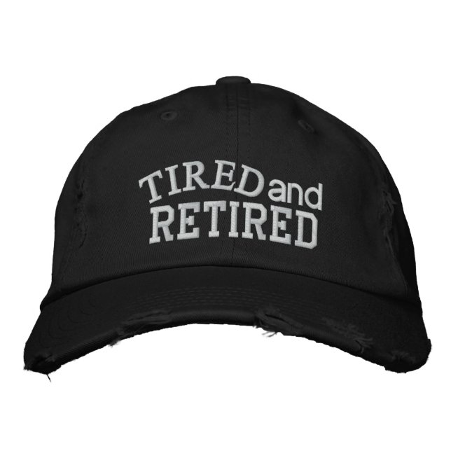 Retirement Cap - SRF (Front)