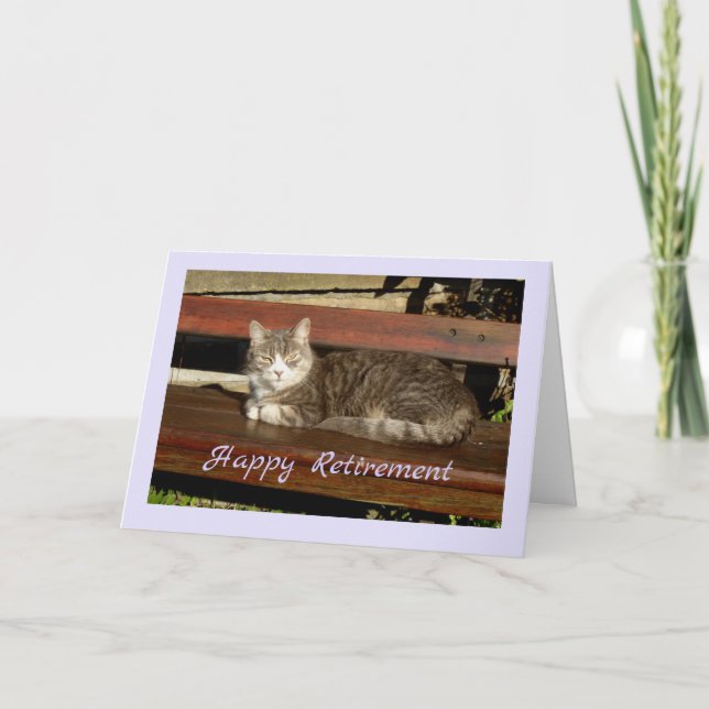 Retirement card (Front)