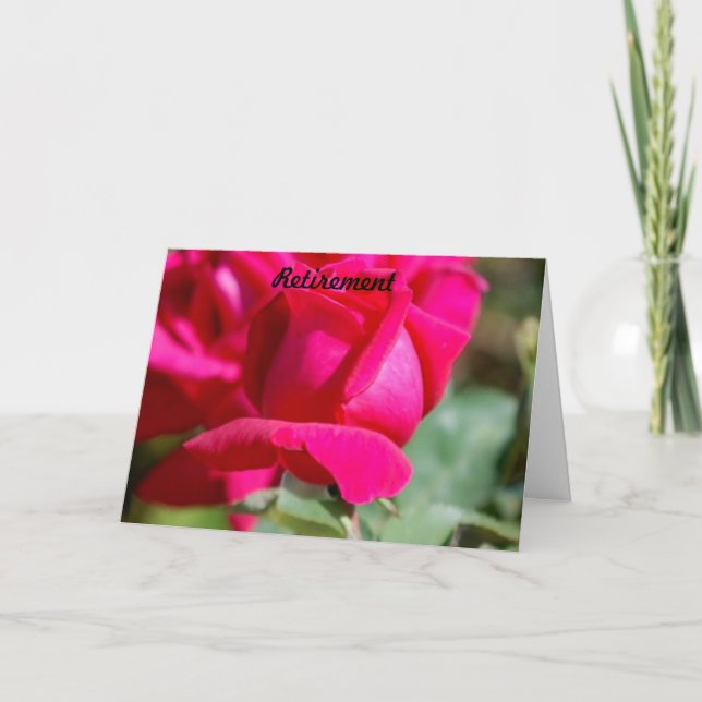 Retirement Card (Front)