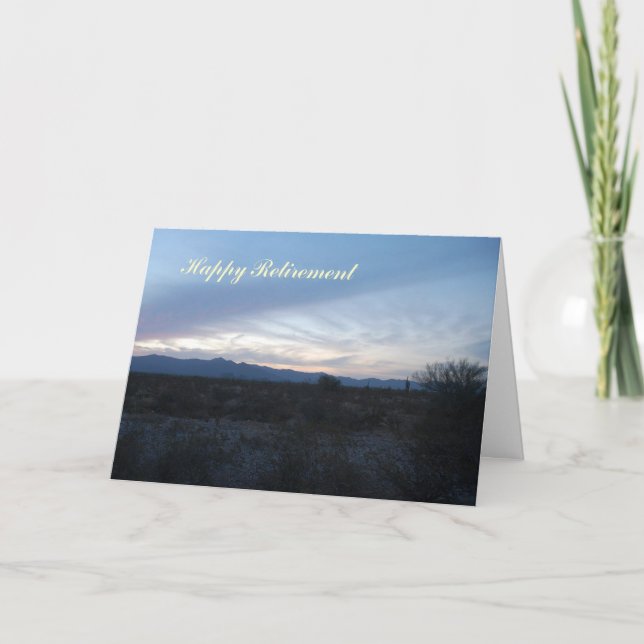 Retirement Card (Front)