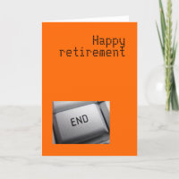 Retirement card