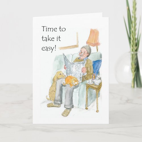 Retirement Card for a Man