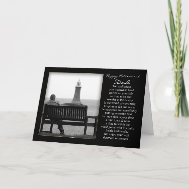 Retirement Card For Dad (Front)