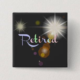 Retirement Celebration Button