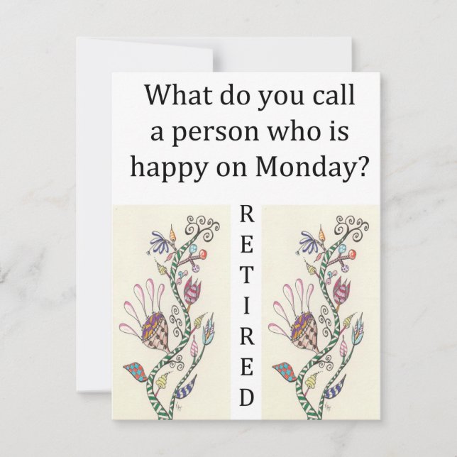 Retirement Celebration Invitation (Front)