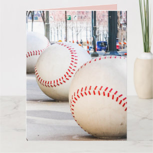 RETIREMENT CINCINNATI BASEBALL GREETING CARD