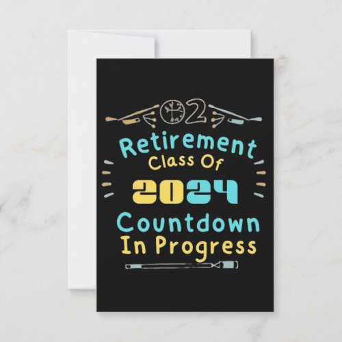 retirement class of 2024 countdown in progress
