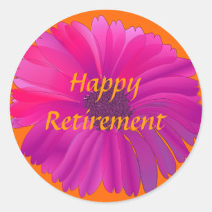 Retirement: Colorful Retirement Sticker