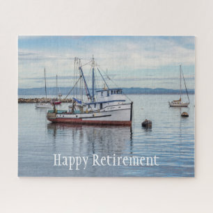 Retirement Commercial Fishing Boat Fisherman Jigsaw Puzzle