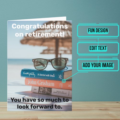 Retirement Congratulations Turned Page Card