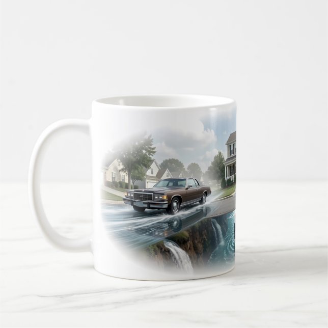 Retirement Crossroads Time and Tides Mug (Left)