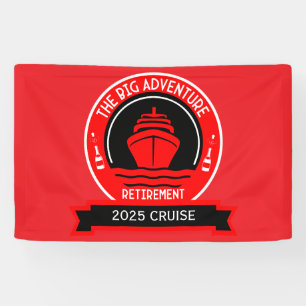 RETIREMENT CRUISE BANNER