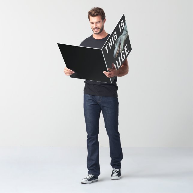 RETIREMENT DINOSAUR OVERSIZED JUMBO CARDS CARD (In Situ)