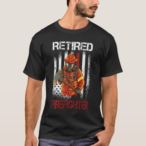 Retirement Firefighter T_Shirt