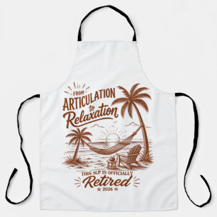 Retirement Form Articulation to Relaxation 2026 Apron