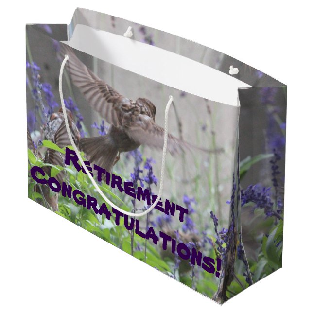 Retirement Gift Bag (Back Angled)