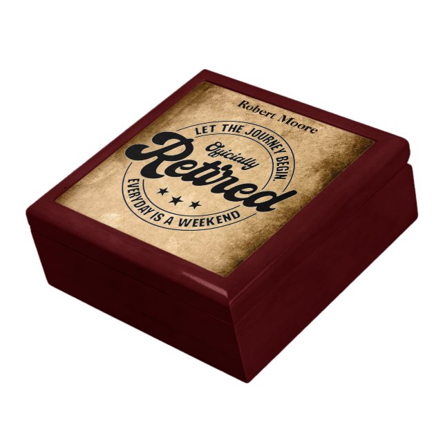 Retirement Gift Box (Side)