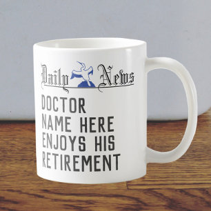 Retirement Gift for a Doctor Coffee Mug
