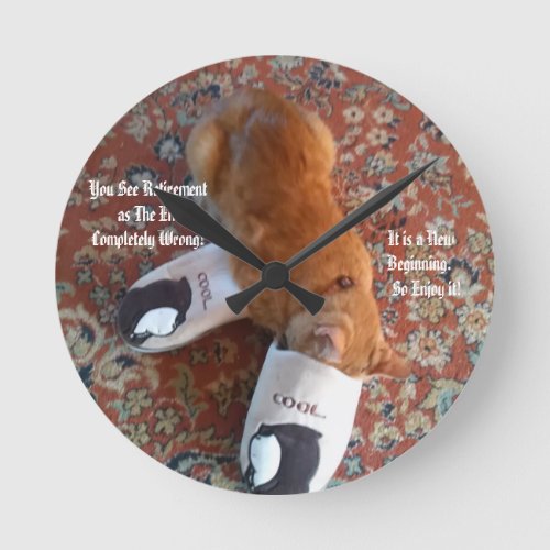 retirement gift ginger cat slippers